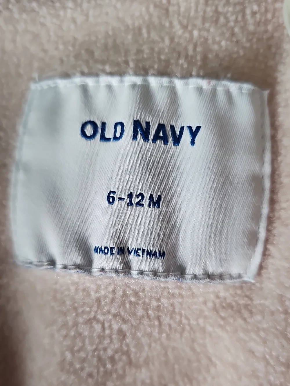Old Navy Cream Quilted Baby Vest